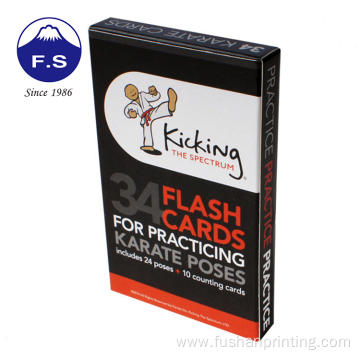 Laminated Playing and Learning Flash Card for Kids